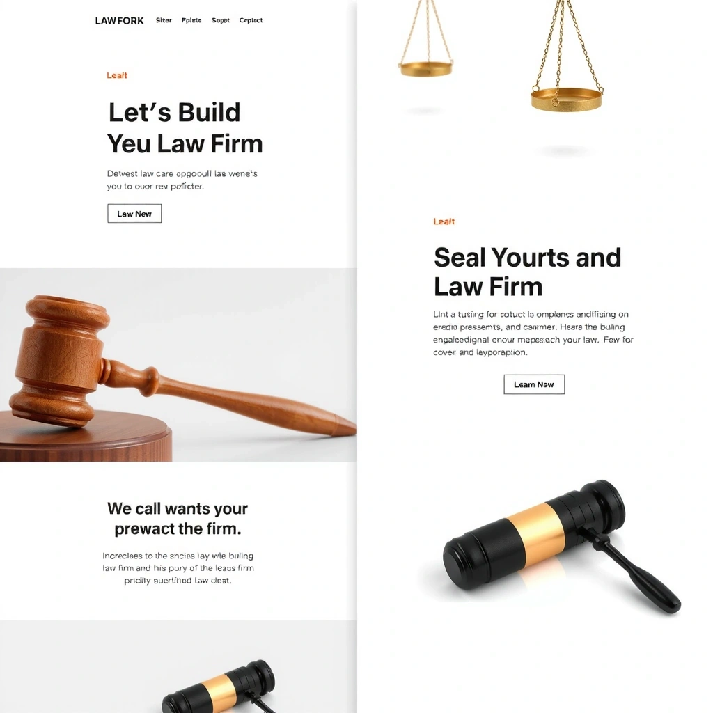 Corporate law firm website