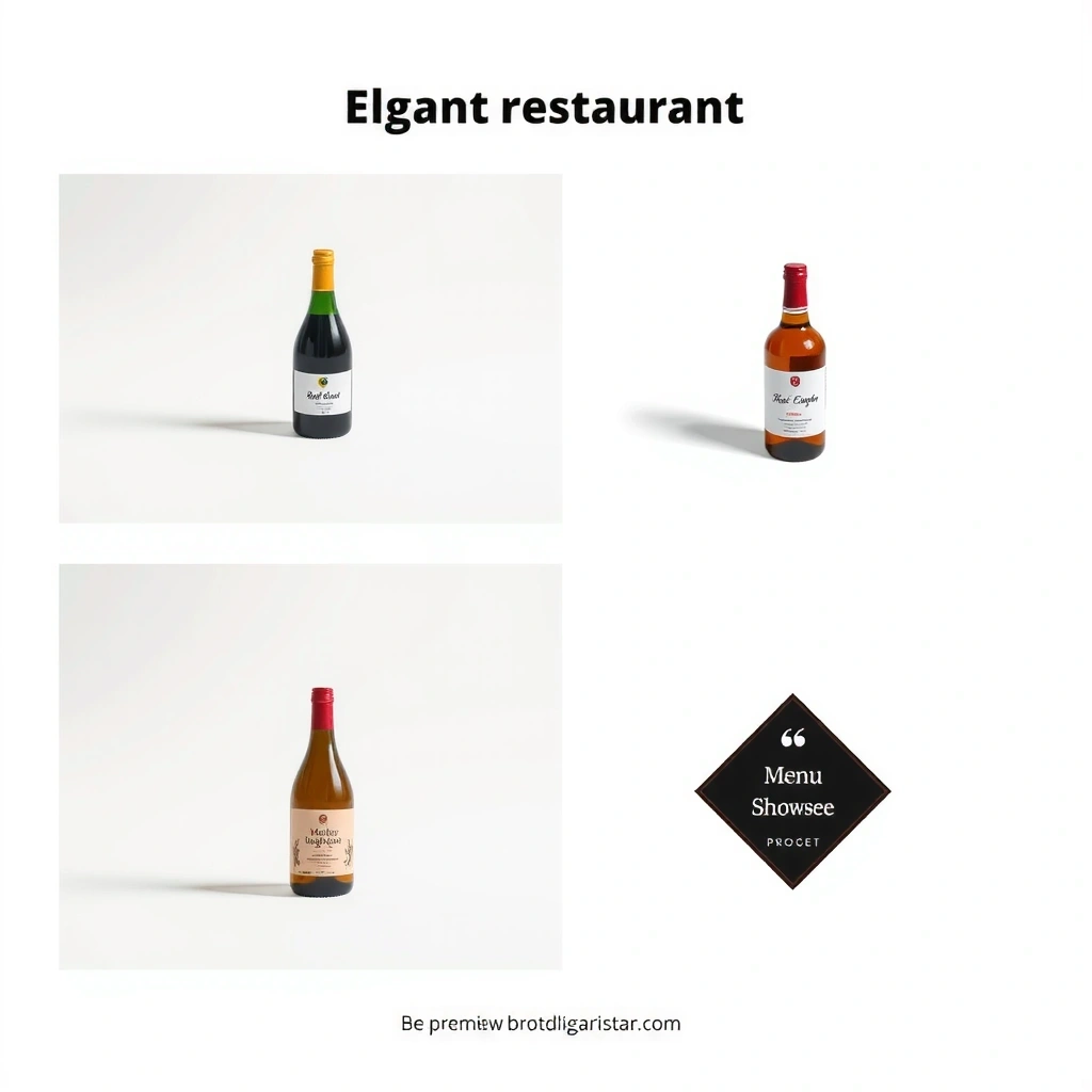 Restaurant website with beautiful food photography